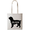 Cockapoo tote bag, cockapoo gifts, personalised tote bag, canvas tote bag, custom tote bag, shopping bag, large tote bag, black tote bag