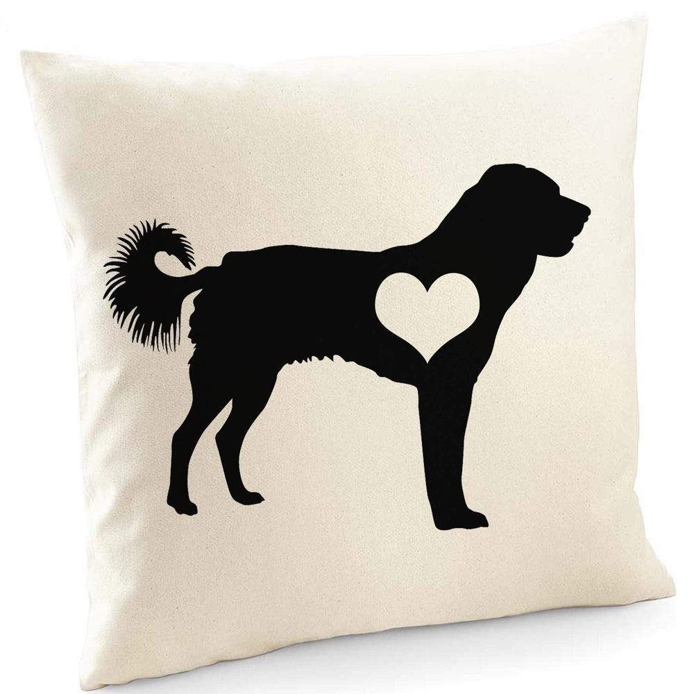 Akbash cushion, dog pillow, akbash pillow, cover cotton canvas print, dog lover gift for her 40 x 40 50 x 50 218