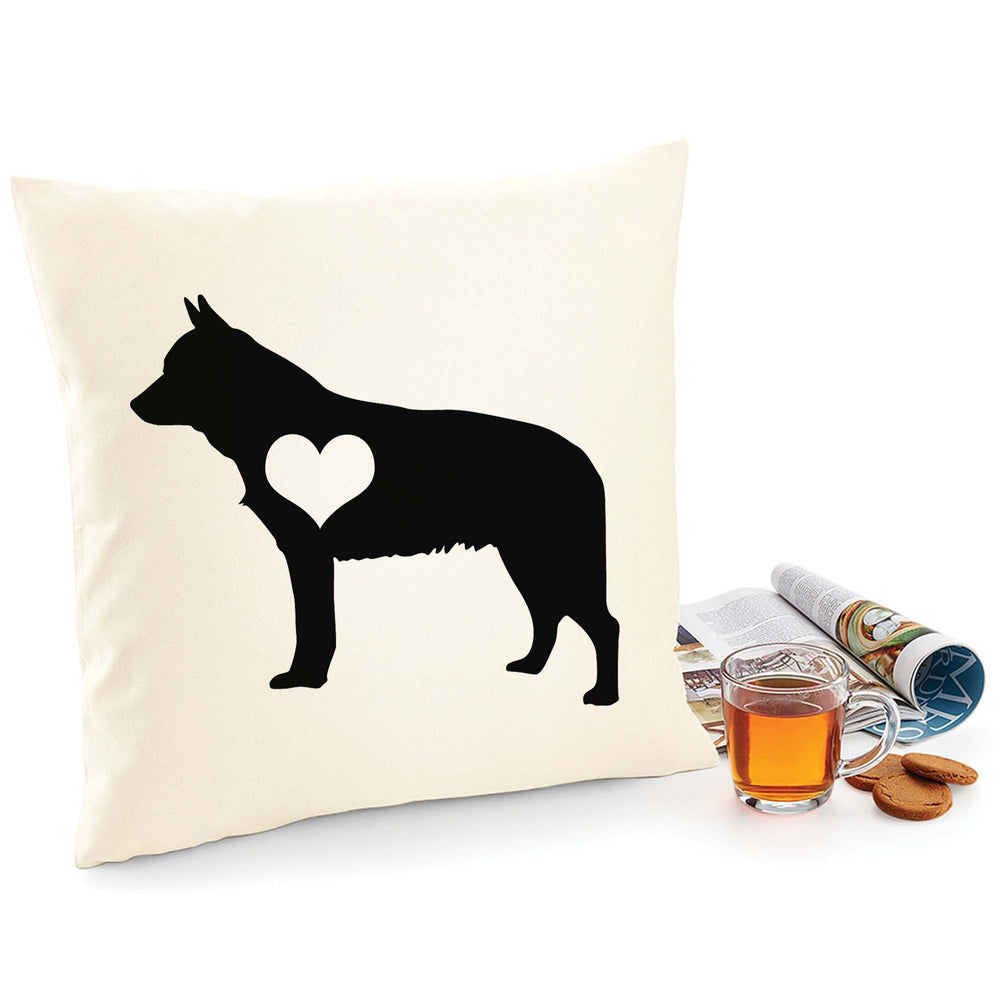 Australian cattle dog cushion, dog pillow, australian cattle dog pillow, cover cotton canvas print, dog lover gift for her 40x40 50x50 235