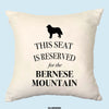 Bernese mountain cushion, dog pillow, bernese mountain pillow, cover cotton canvas print, dog lover gift for her 40 x 40 50 x 50 182