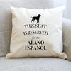 Alano espanol cushion, dog pillow, alano espanol pillow, gifts for dog lovers, cover cotton canvas print, dog lover gift, 40x40 50x50 219