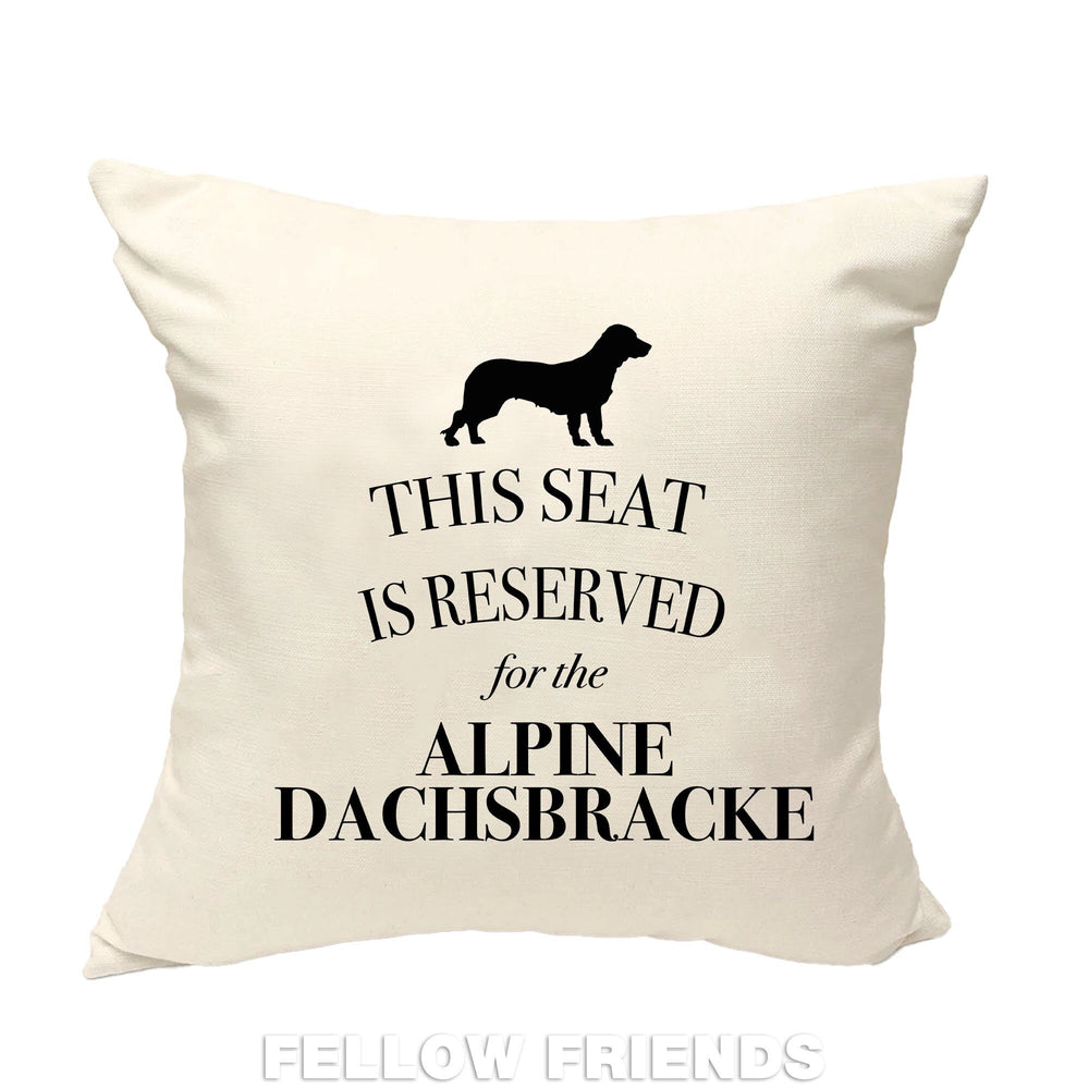 Alpine dachsbracke cushion, dog pillow, dachsbracke pillow, gifts for dog lovers,cover cotton canvas print,dog lover gift, 40x40 50x50 220