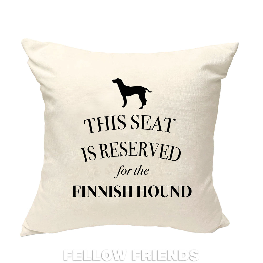 Finnish Hound cushion, dog pillow, Finnish Hound pillow, gifts for dog lovers, cover cotton canvas print, dog lover gift 40x40 50x50 342