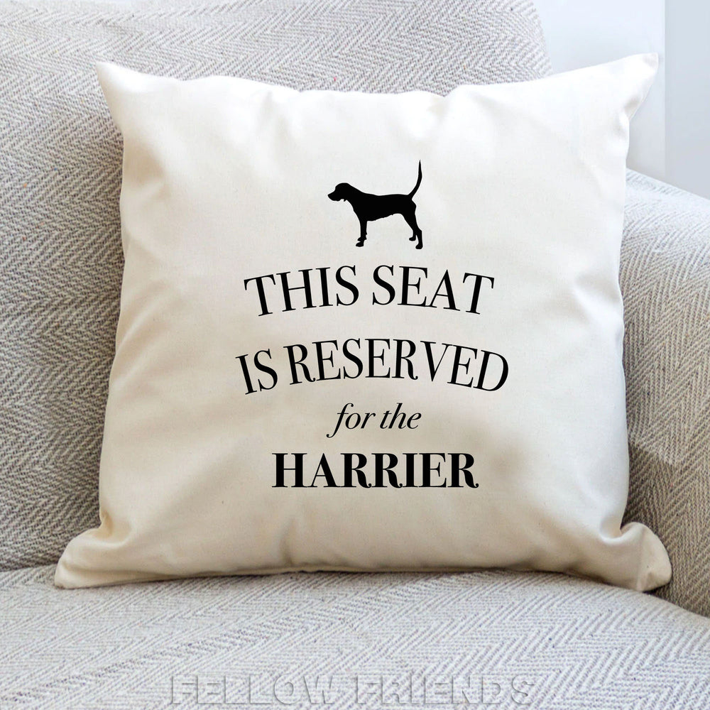 Harrier cushion, dog pillow, harrier pillow, gifts for dog lovers, cover cotton canvas print, dog lover gift for her 40 x 40 50 x 50 321