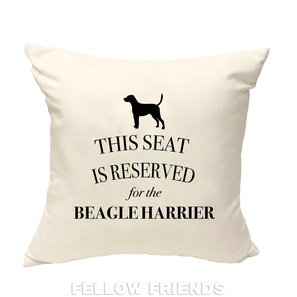 Beagle harrier cushion, dog pillow, beagle harrier pillow, gifts for dog lovers, cover cotton canvas print, dog lover gift 40x40 50x50 252