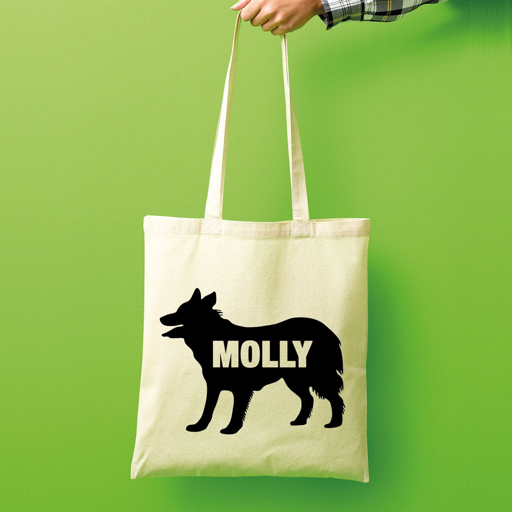 Welsh sheep dog tote bag, sheep dog gifts, personalised tote bag, canvas tote bag, custom tote bag, shopping bag, large tote bag,tote bag