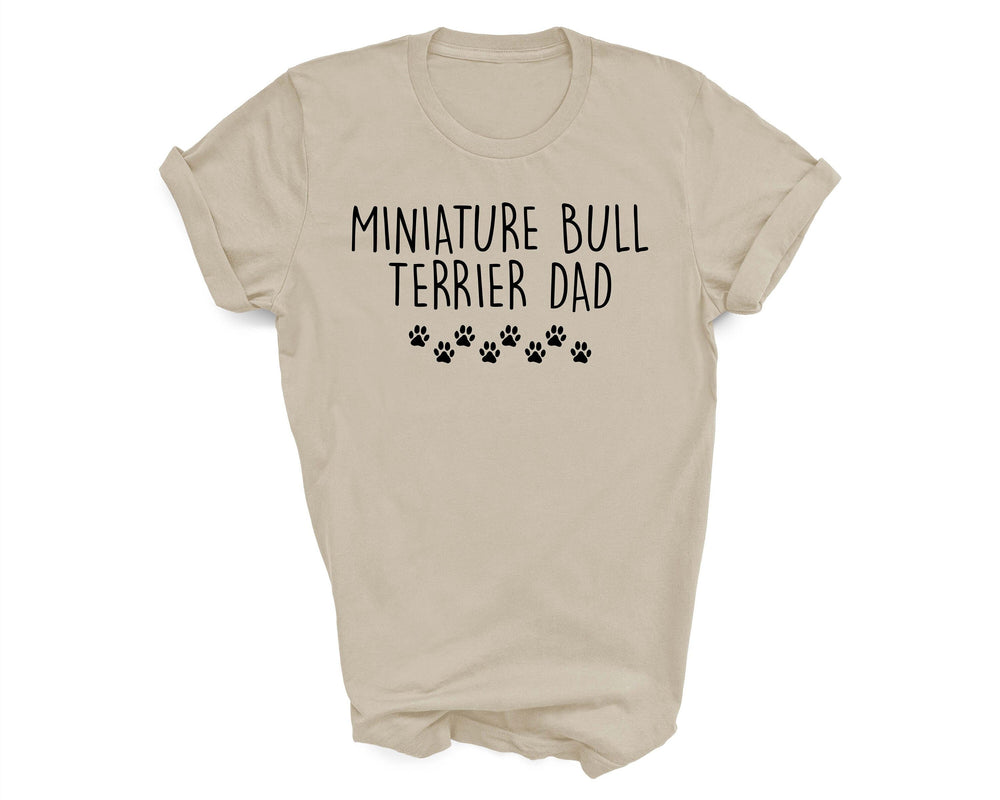 Miniature bull terrier dad shirt, bull terrier dad, bull terrier dad gift, terrier dad shirt, terrier shirt, terrier gift, terrier dad, 2969