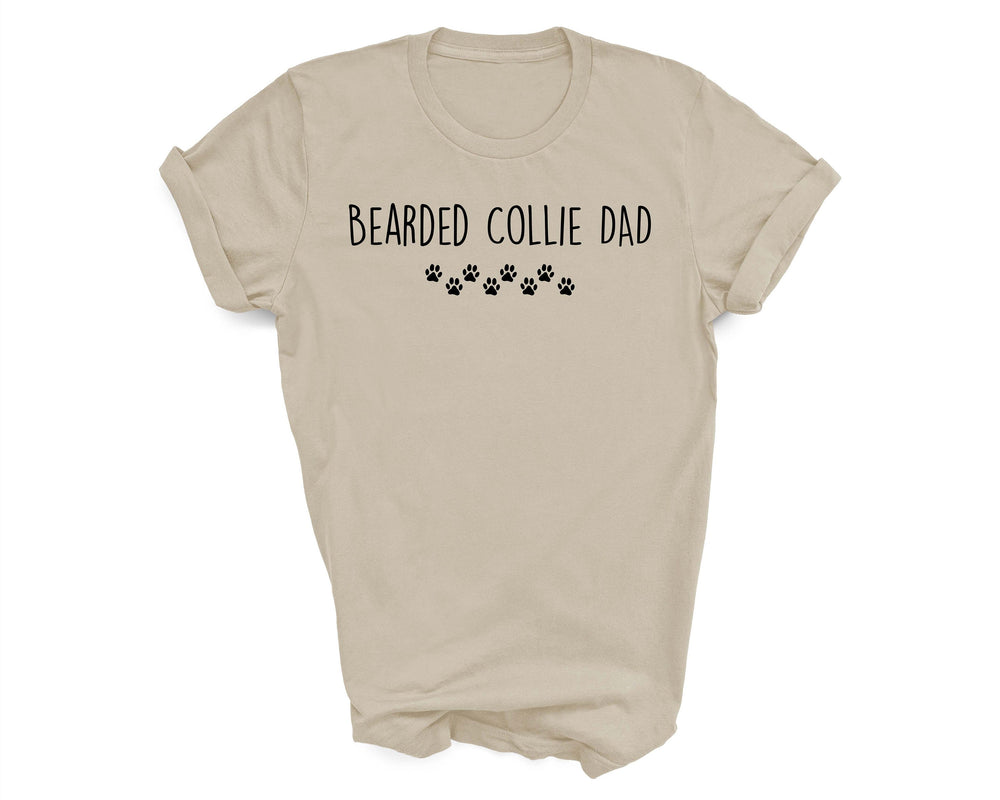 Bearded collie dad shirt, bearded collie dad, beardie dad, bearded collie shirt, beardie dad gift, bearded collie gifts, 2456