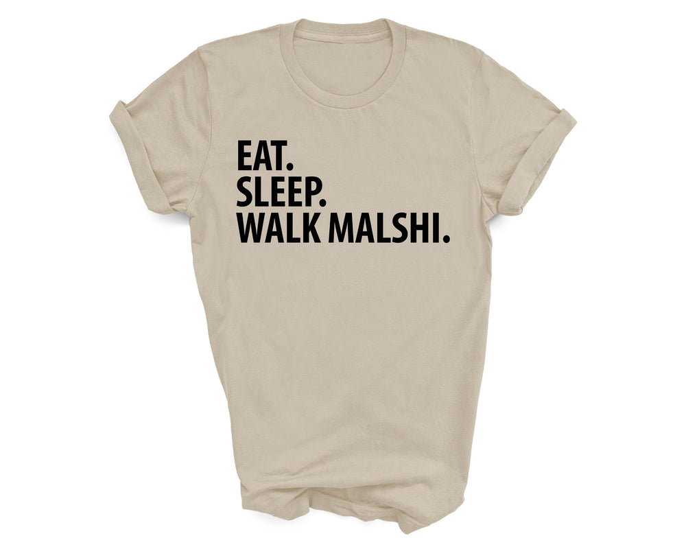 Malshi shirt, eat sleep walk Malshi, Malshi gift, Malshi  mom, Malshi dad, 3006