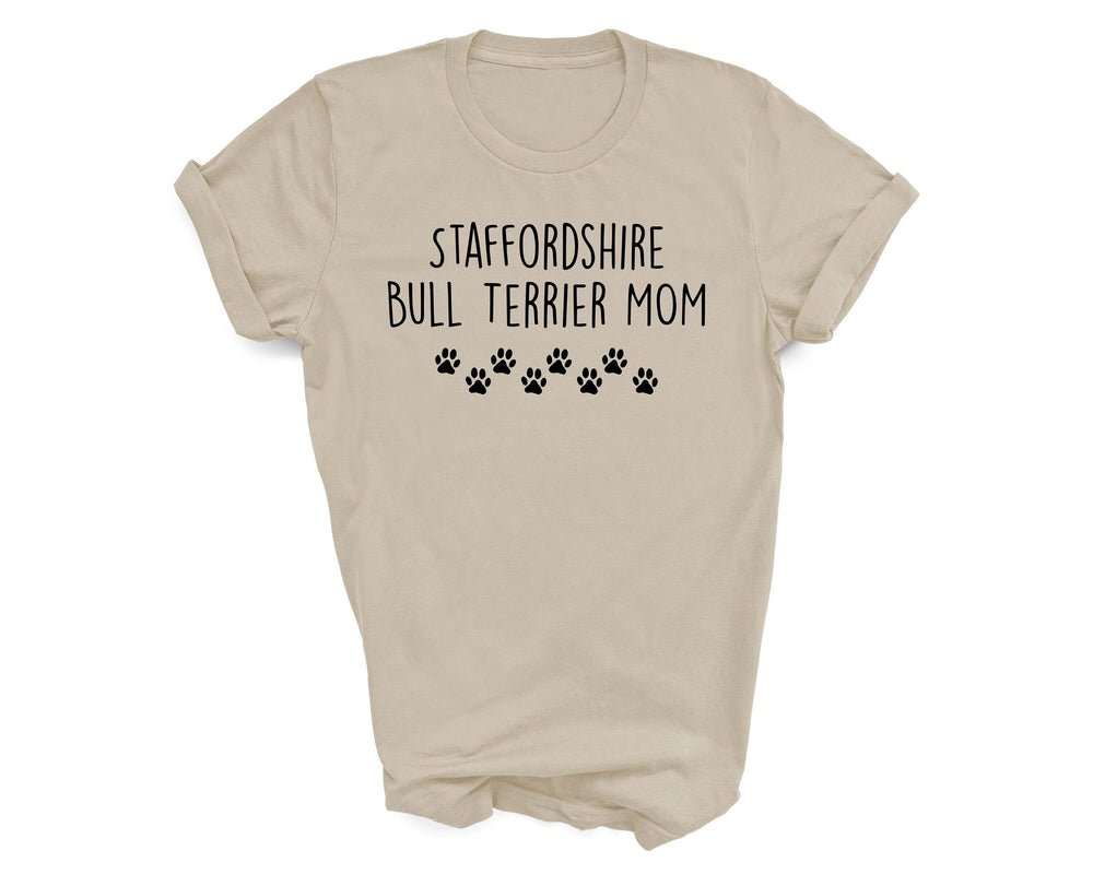 Staffordshire bull terrier mom shirt, staffy mom, staffy mom shirt, staffy shirt, staffy mom gift, staffy dog mom, stafford mom, 2610