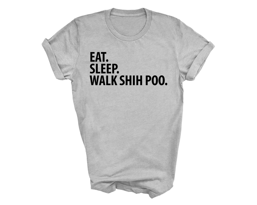 Shih Poo shirt, eat sleep walk Shih Poo, Shih Poo gift, Shih Poo mom, Shih Poo dad, 2738