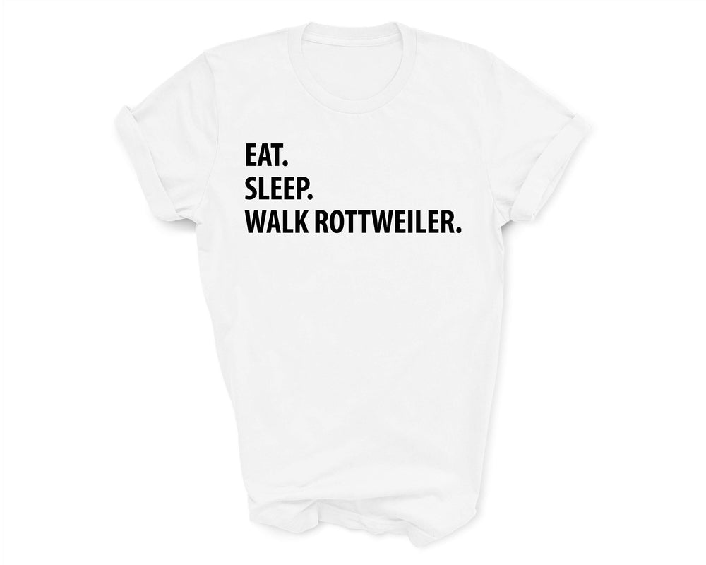 Rottweiler shirt, eat sleep walk Rottweiler, Rottweiler gift, Rottweiler mom, Rottweiler dad, Rottweiler tshirt, 1323