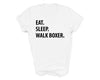 Boxer shirt, eat sleep walk Boxer, Boxer gift, Boxer mom, Boxer dad, Boxer tshirt, 1285