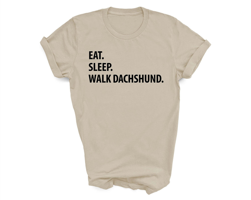 Dachshund shirt, eat sleep walk Dachshund, Dachshund gift, Dachshund mom, Dachshund dad, Dachshund tshirt, 1178