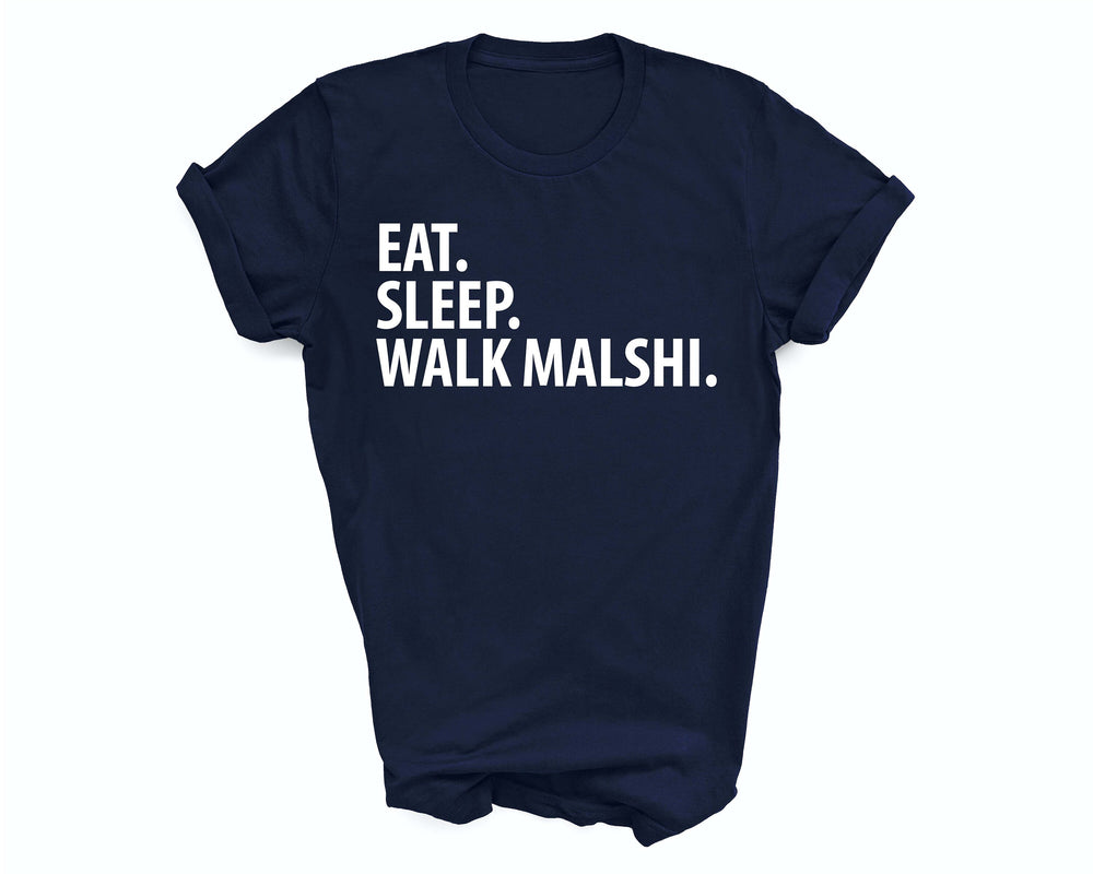 Malshi shirt, eat sleep walk Malshi, Malshi gift, Malshi  mom, Malshi dad, 3006