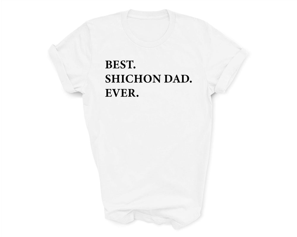 Best Shichon Dad Ever shirt, Shichon tshirt, Best Shichon dad, Shichon dad gift, 3200