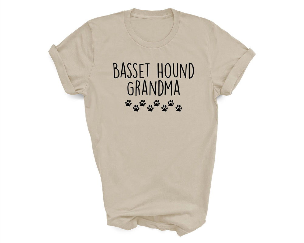 Basset Hound Grandma Shirt, Basset Hound Grandma, Basset Hound gifts, Basset Hound tshirt, Basset Hound granny, 3252