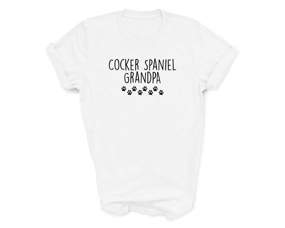 Cocker Spaniel Grandpa Shirt, Best Cocker Spaniel Grandpa, Cocker Spaniel Grandpa, Cocker Spaniel shirt, Cocker Spaniel Grandpa Gifts, 3260