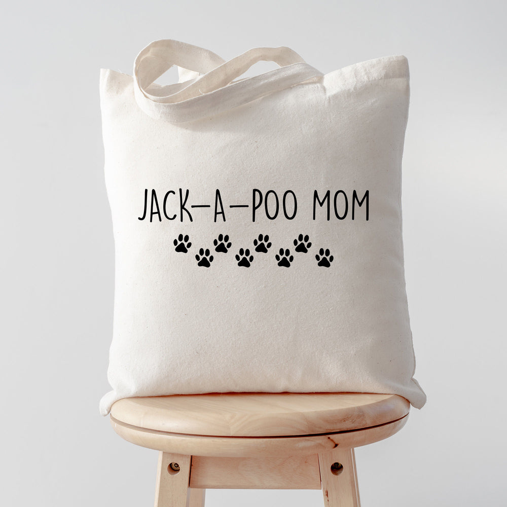 Jack-a-poo tote bag, Jackapoo mom, Jackapoo mum, Jackapoo gifts,  Jackapoo mom tote, Shopping bag, Tote bag, 2153