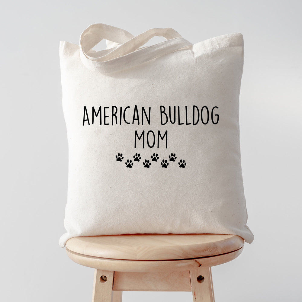 American Bulldog tote bag, American Bulldog mom, Bulldog mum, Bulldog gifts, Bulldog mom tote, Bulldog tote, Tote bag, Shopping bag, 2433