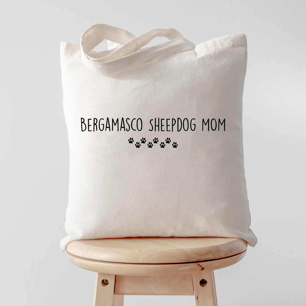 Bergamasco shepherd tote bag, Shepherd mom, Bergamasco shepherd mum, Shepherd gifts,  Bergamasco shepherd tote, Tote bag, Shopping bag, 2459