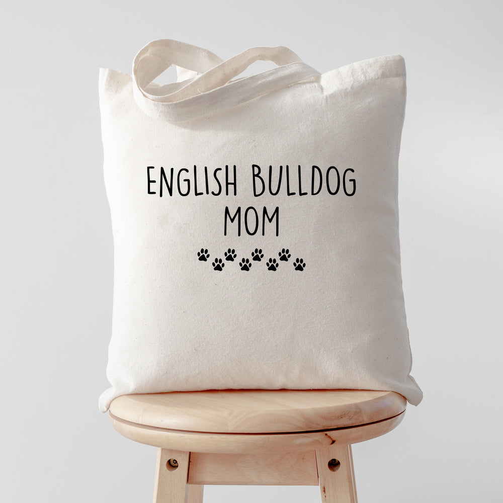 English Bulldog tote bag, English Bulldog mom, English Bulldog mum, English Bulldog gifts, English Bulldog tote, English Bulldog bag, 1851