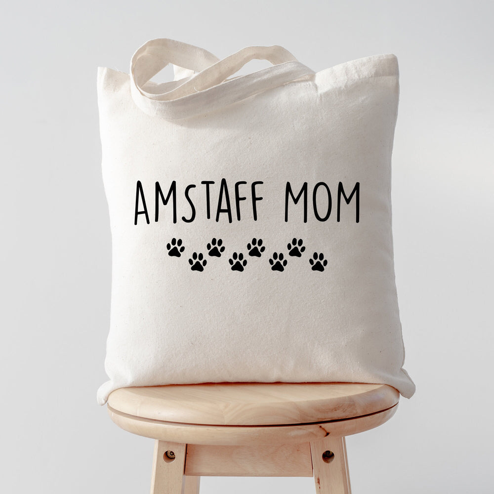 Amstaff tote bag, Amstaff mom, Amstaff mum, Amstaff gifts, Amstaff mom tote, Tote bag, Shopping bag, 2440