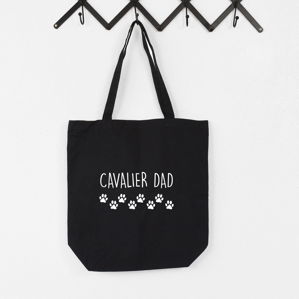 Cavalier tote bag, Cavalier dad, Cavalier papa, Cavalier gifts, Cavalier tote, Cavalier dad tote, Tote bag, Shopping bag, 2778