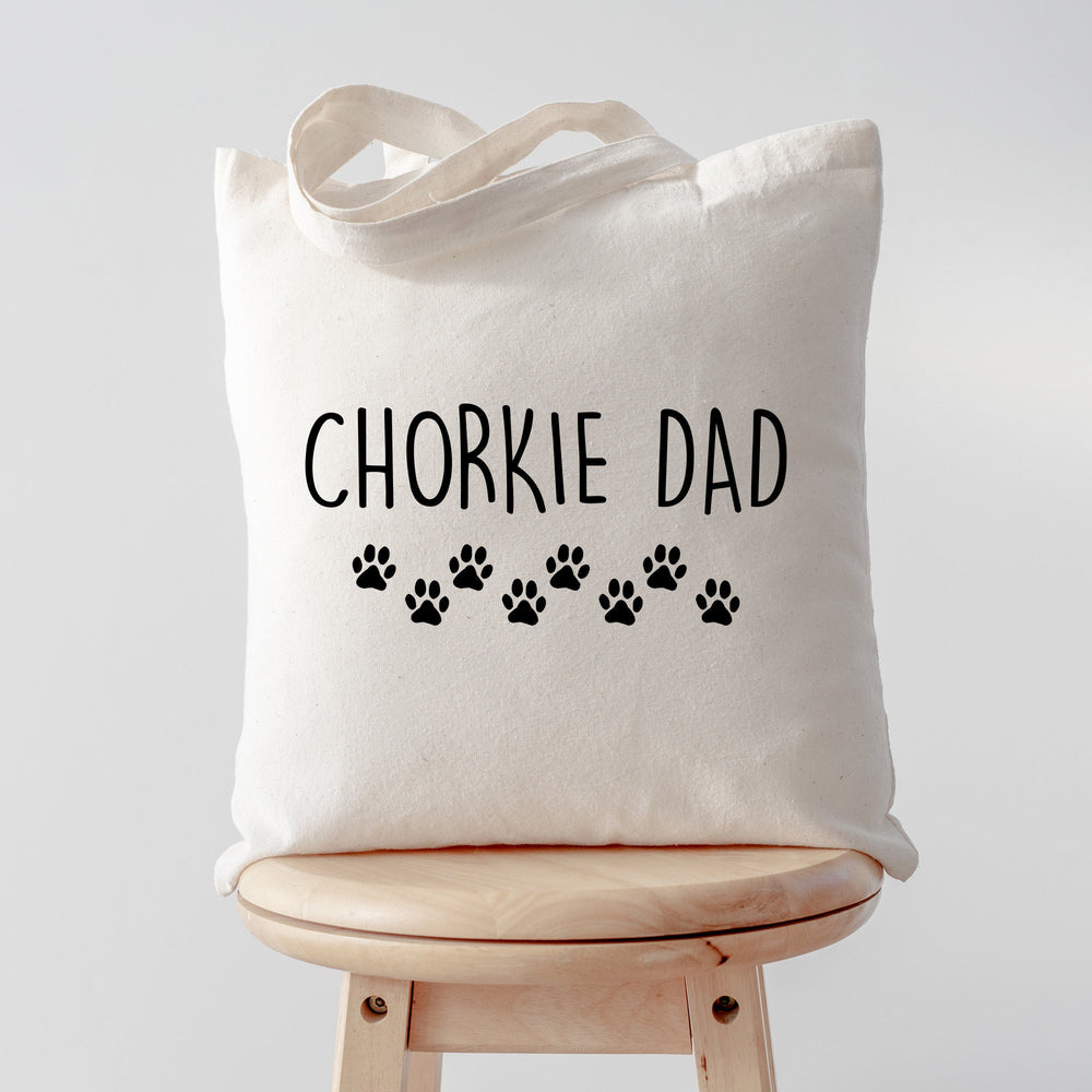 Chorkie tote bag, Chorkie dad, Chorkie papa,Chorkie gifts, Chorkie tote, Chorkie dad tote, Tote bag, Shopping bag, 2973