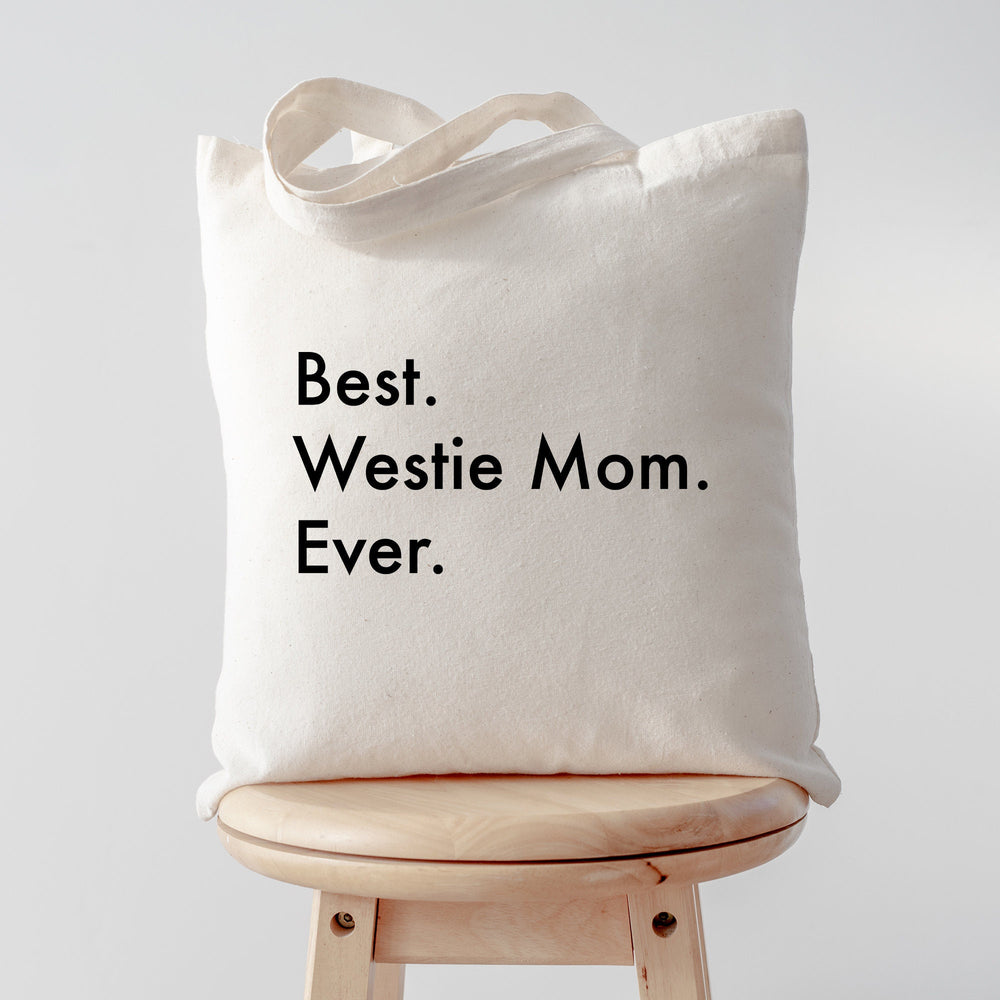 Best Westie mom tote bag, Best Westie mom, Best mum, Best Westie mom gifts, Best Westie tote, Westie tote, 2065