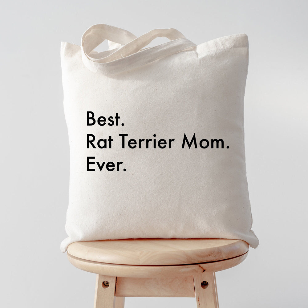 Best Rat Terrier mom tote, Best Rat Terrier mom, Rat Terrier mom, Rat Terrier gifts, Rat Terrier tote, Rat Terrier mom tote, Tote bag, 3162