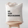 Eat Sleep Walk Goldador tote, Goldador tote, Goldador gifts, Goldador dad, Goldador mom, Tote bag, Shopping bag, 1289