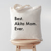 Best Akita mom tote, Best Akita mom, Akita mom, Akita gifts, Akita tote, Akita mom tote, Tote bag, Shopping bag, 3132