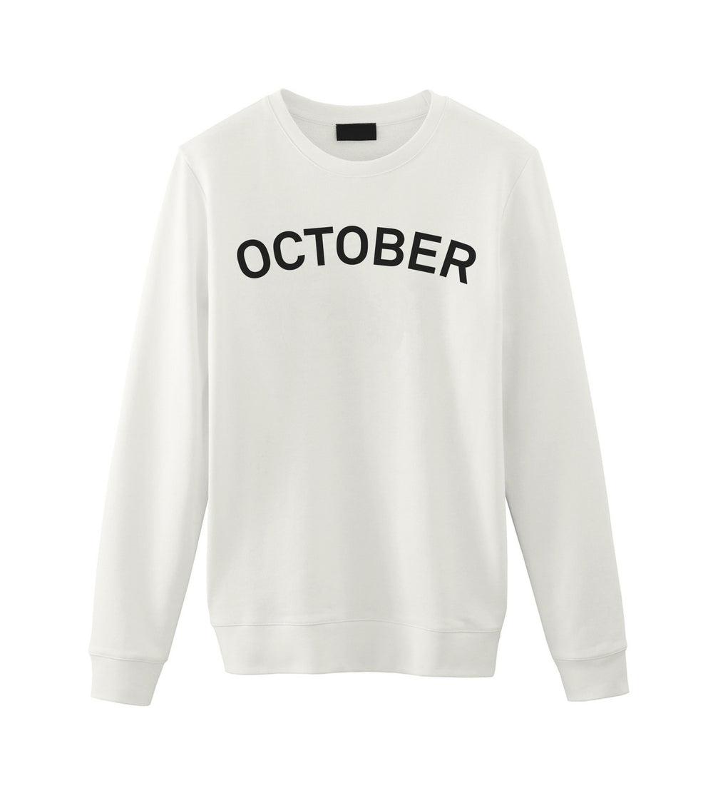 October Sweatshirt