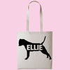 American bulldog tote bag gift custom tote bag canvas cotton personalized print long handle large shopping tote bag
