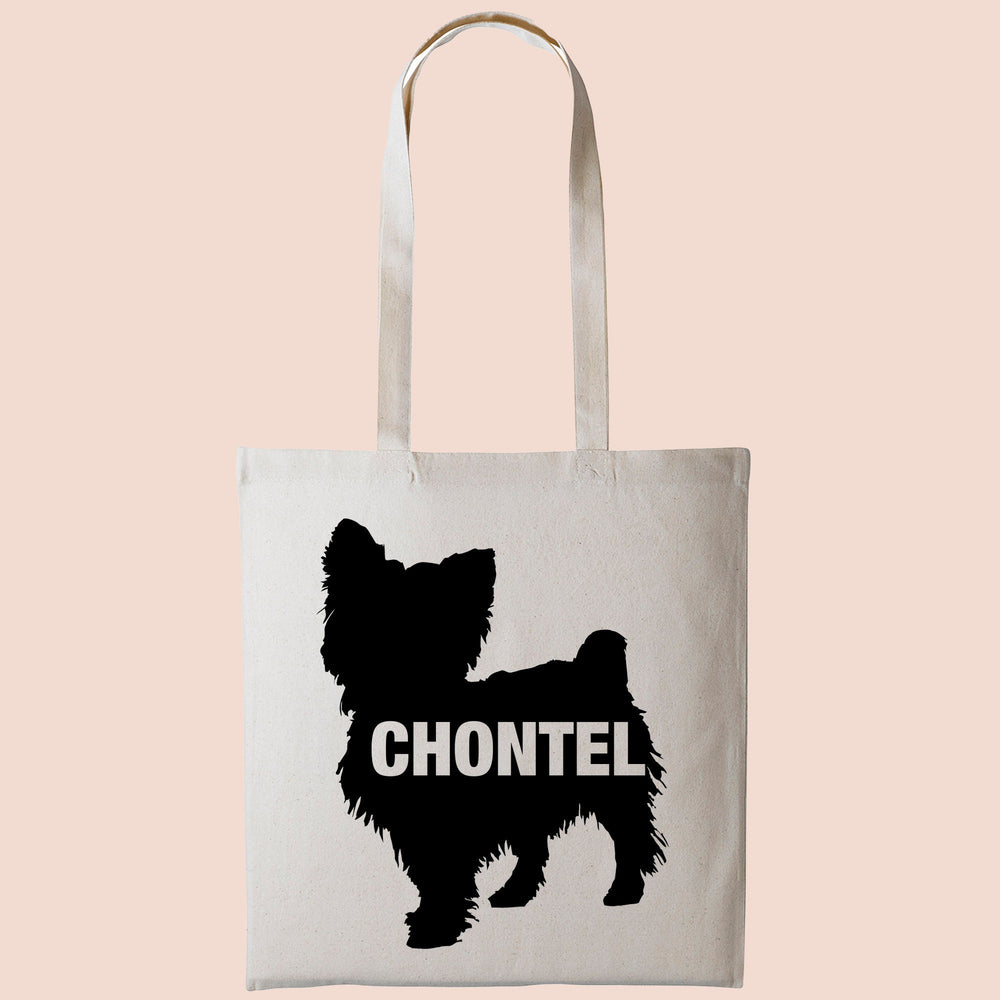 Yorkshire terrier tote bag gift custom tote bag canvas cotton personalized print long handle large shopping tote bag