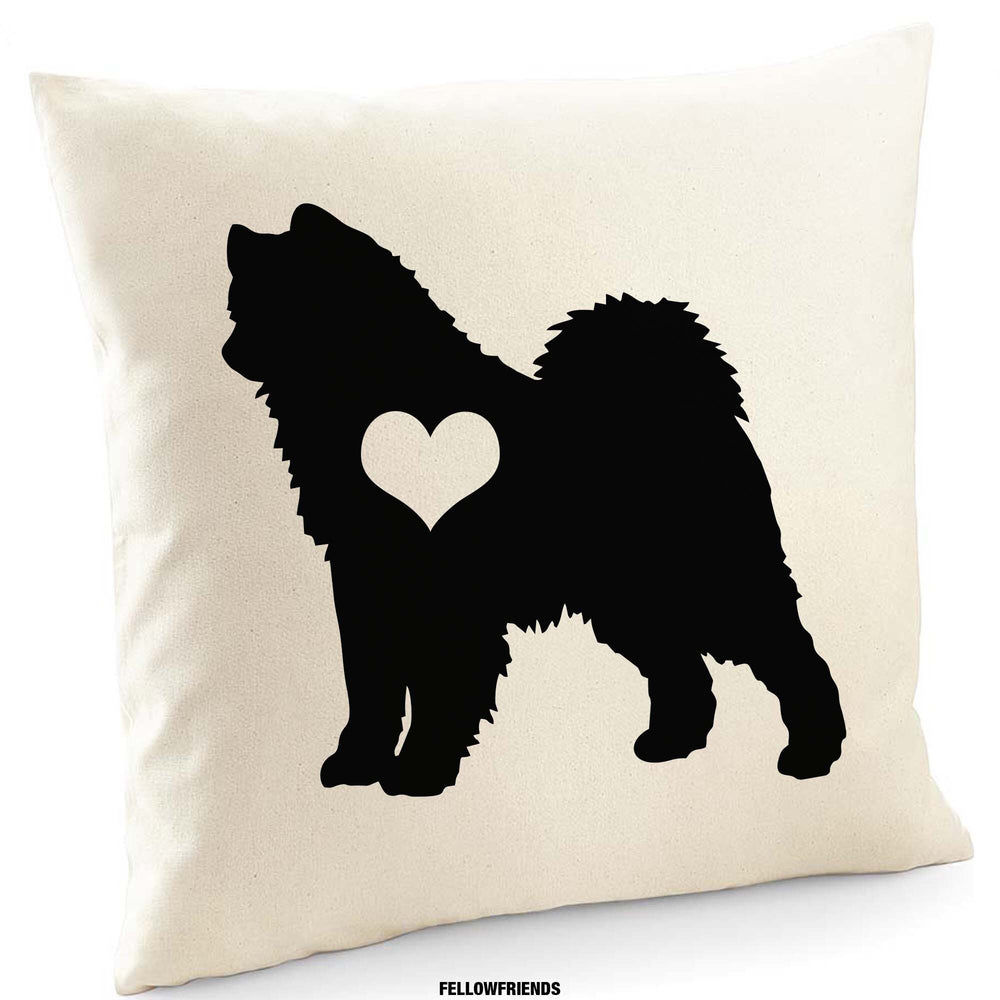 Samoyed cushion, dog pillow, Samoyed pillow, cover cotton canvas print, dog lover gift for her 40 x 40 50 x 50 448