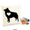 Schipperke cushion, dog pillow, Schipperke pillow, cover cotton canvas print, dog lover gift for her 40 x 40 50 x 50 211