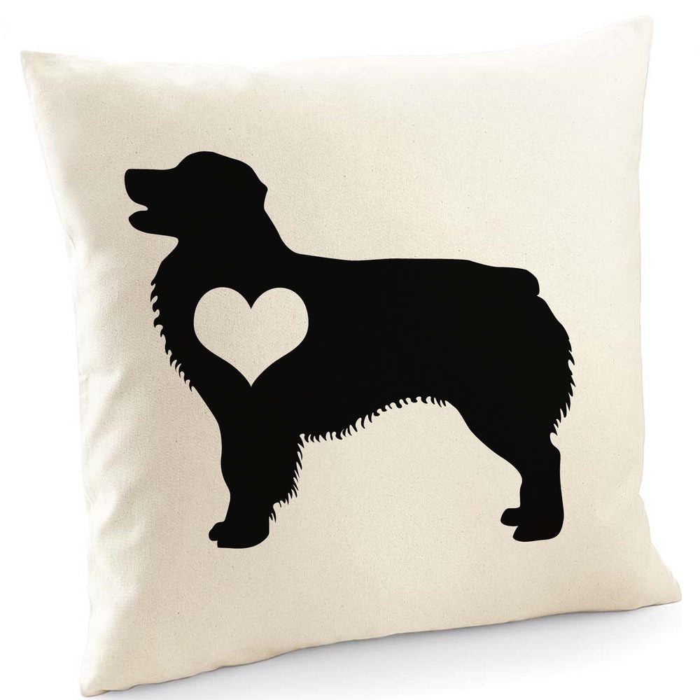 Australian shepherd cushion, australian shepherd pillow cover cotton canvas print, dog lover gift for her 40 x 40 50 x 50