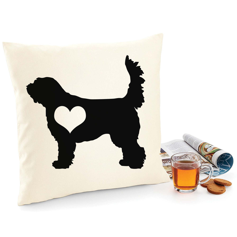 Otterhound cushion, dog pillow, otterhound pillow cover cotton canvas print, dog lover gift for her 40 x 40 50 x 50 206