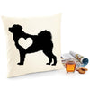 Wetterhoun cushion, dog pillow, wetterhoun pillow cover cotton canvas print, dog lover gift for her 40x40 50x50 314