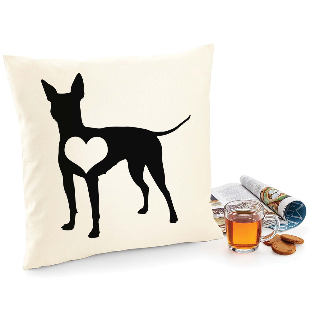 American hairless terrier cushion, dog pillow, american hairless terrier pillow cover cotton canvas print, dog lover gift 40x40 50x50 225