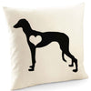 Saluki cushion, dog pillow, saluki pillow, cover cotton canvas print, dog lover gift for her 40 x 40 50 x 50 449