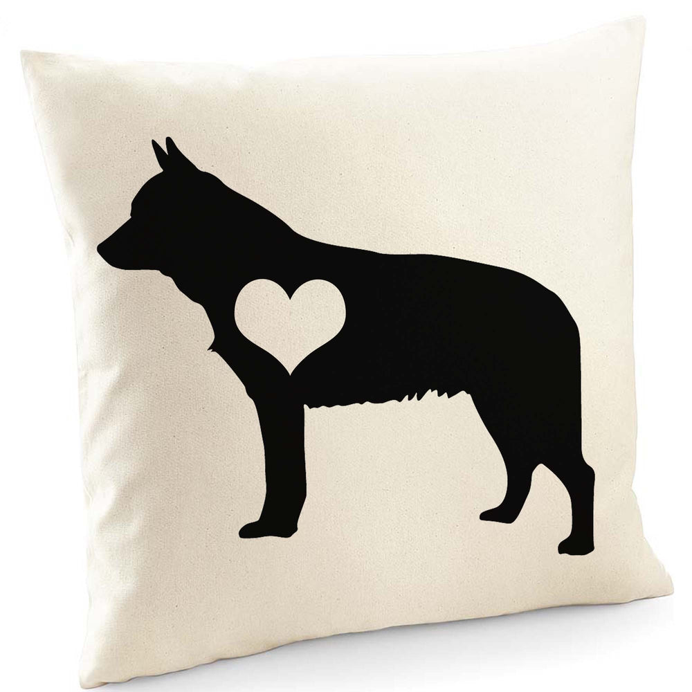 Australian cattle dog cushion, dog pillow, australian cattle dog pillow, cover cotton canvas print, dog lover gift for her 40x40 50x50 235