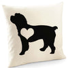 Cockapoo cushion, dog pillow, cockapoo pillow, cover cotton canvas print, dog lover gift for her 40 x 40 50 x 50 201