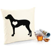 Rhodesian ridgeback cushion, dog pillow, rhodesian ridgeback pillow, cover cotton canvas print, dog lover gift for her 40 x 40 50 x 50 384