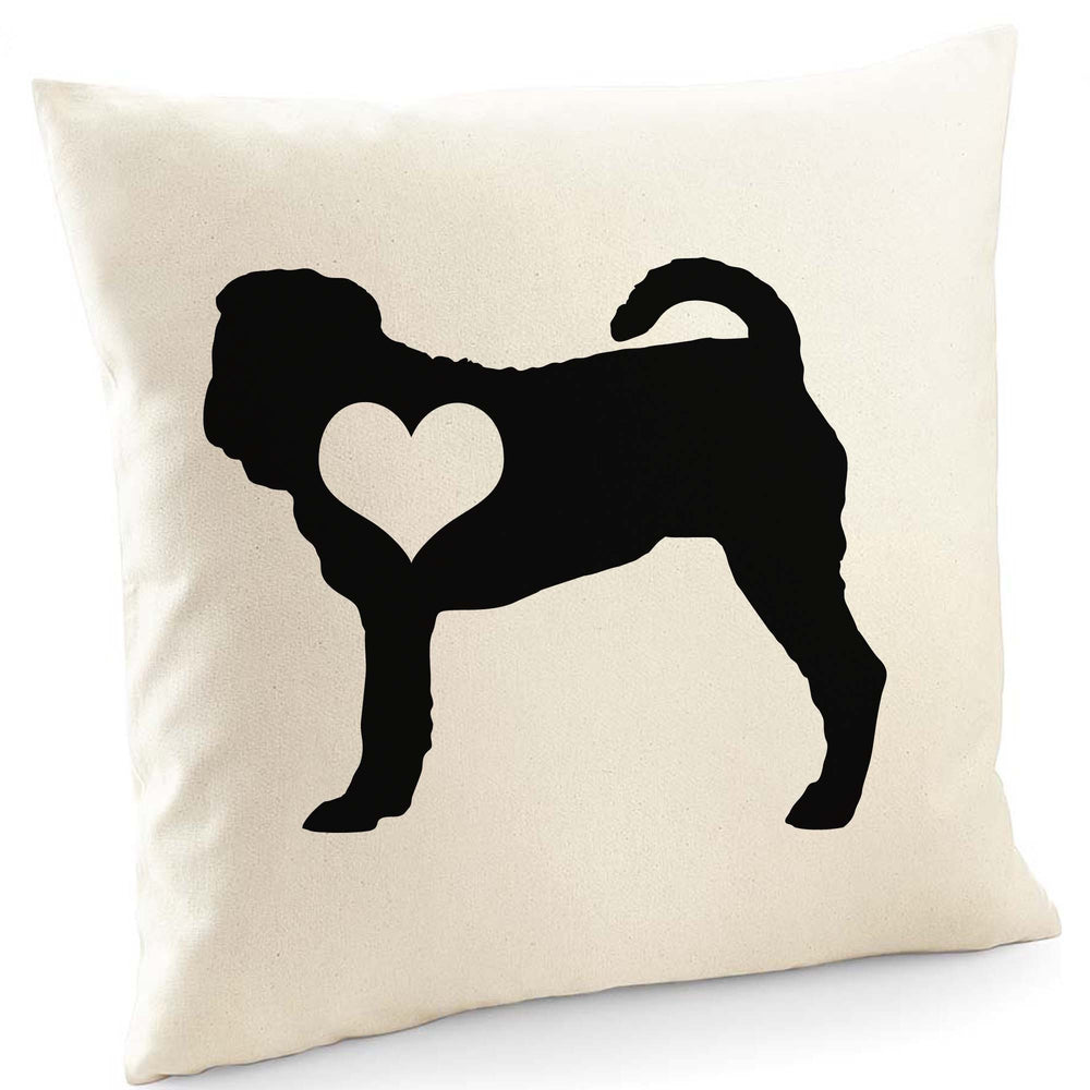 Shar pei cushion, dog pillow, shar pei pillow cover cotton canvas print, dog lover gift for her 40 x 40 50 x 50 444