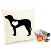 Uruguayan Cimarrón cushion, uruguayan Cimarrón pillow cover cotton canvas print, dog lover gift for her 40 x 40 50 x 50