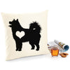 alaskan malamute cushion, dog pillow, alaskan malamute pillow, cover cotton canvas print, dog lover gift for her 40 x 40 50 x 50 181