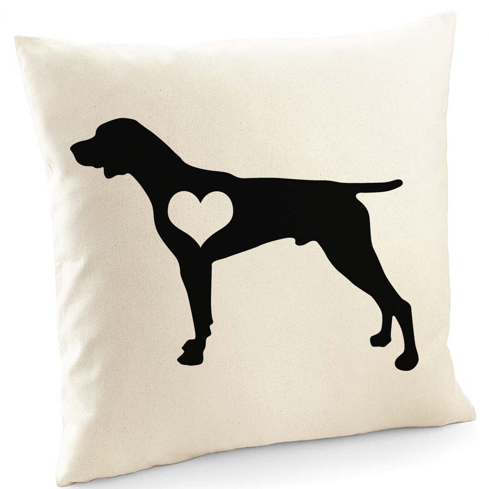 German short haired pointer cushion, german short haired pointer pillow, cover cotton canvas print, dog lover gift for her 40 x 40 50 x 50